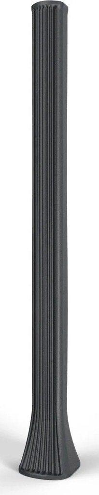 Doccia Solare da Giardino 40L Miscelatore e Lavapiedi Arkema Big Happy Five Grigio Antracite...