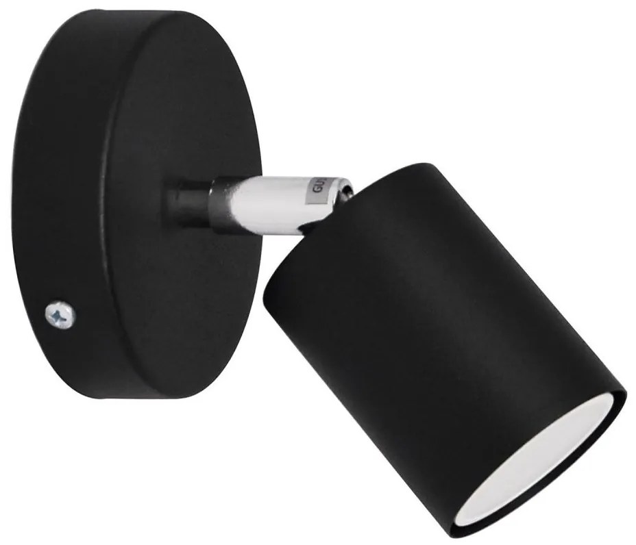 LED Luce Spot da parete a LED TUNE 1xGU10/4,8W/230V nero