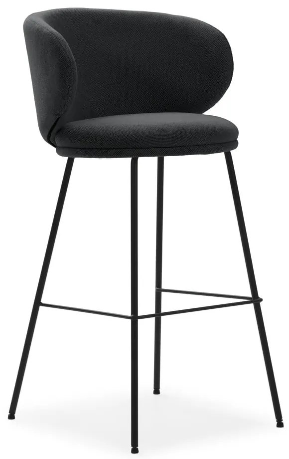 Set di sbagelli da bar in grigio scuro 2 pz (altezza della seduta 65 cm) Rush – Marckeric