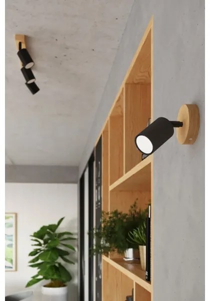 Sollux SL.1293 - Faretto VERDO 3xGU10/10W/230V nero