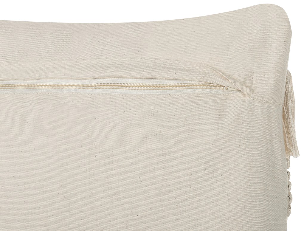 Set di 2 cuscini 45 x 45 cm Beige e nero THONDI Beliani