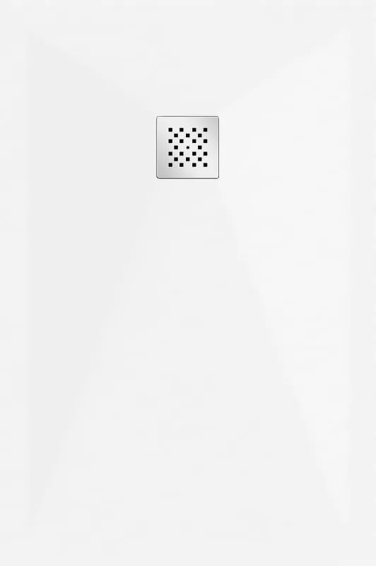 Mexen Stone+ piatto doccia in composito rettangolare 90 x 80 cm, bianco - 44108090