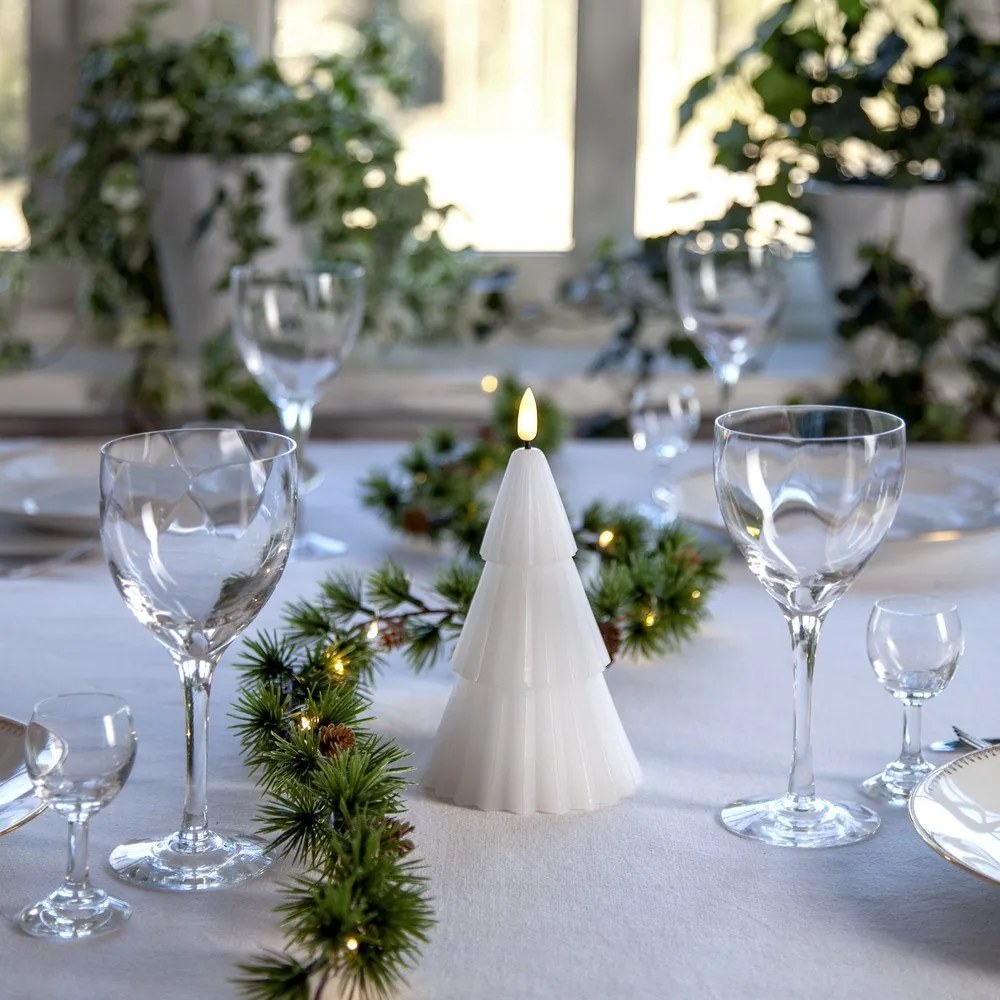 Candela LED (altezza 18 cm) Flamme Granny - Star Trading