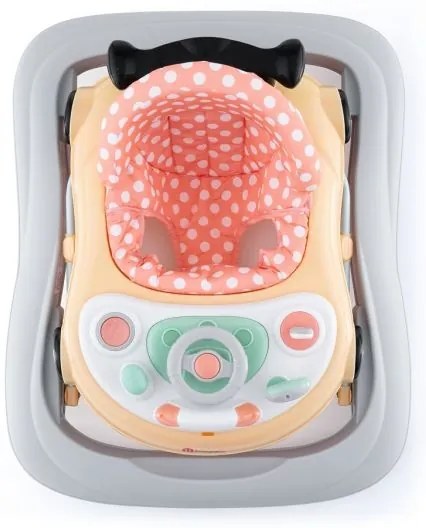 PETITE&amp;MARS - Passeggino per bambini con melodia CABRIO 2xAA arancione