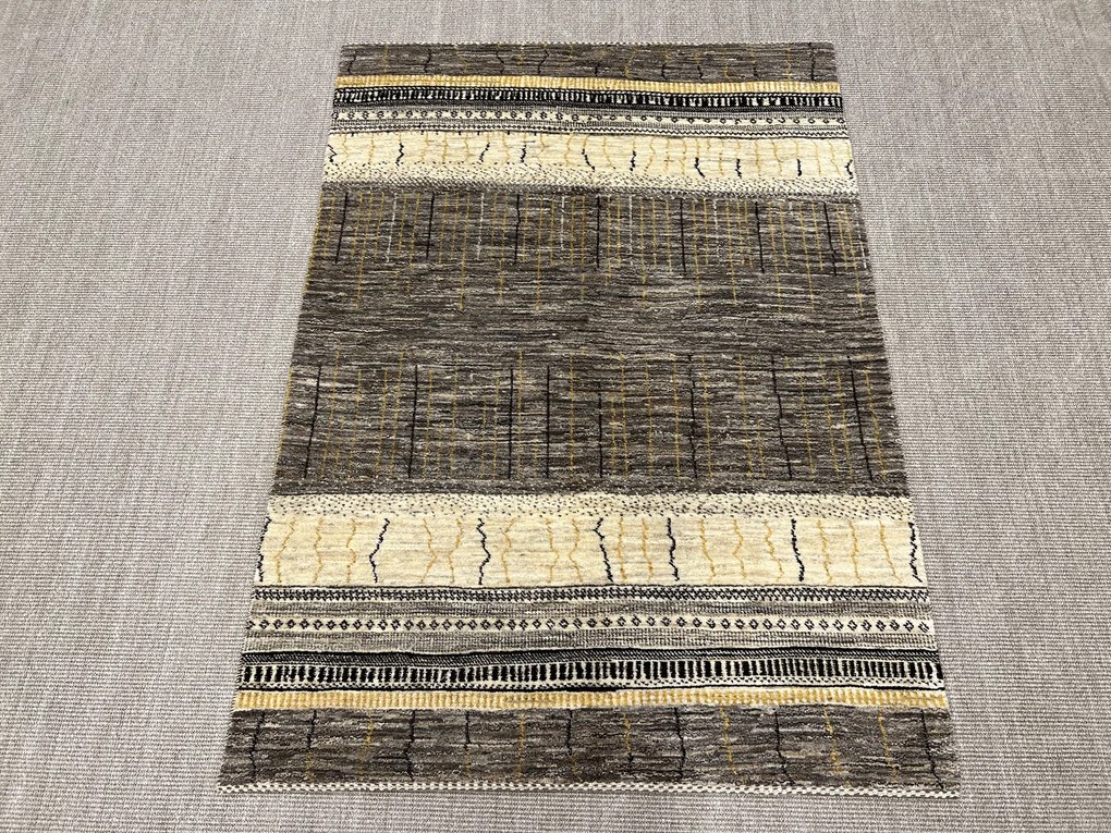 Loribaft Tappeto 170x130 Beige (Iran) Annodato A Mano