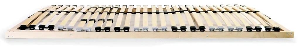 Reti a doghe 2 pz 7 zone con 28 doghe in legno 70x200 cm