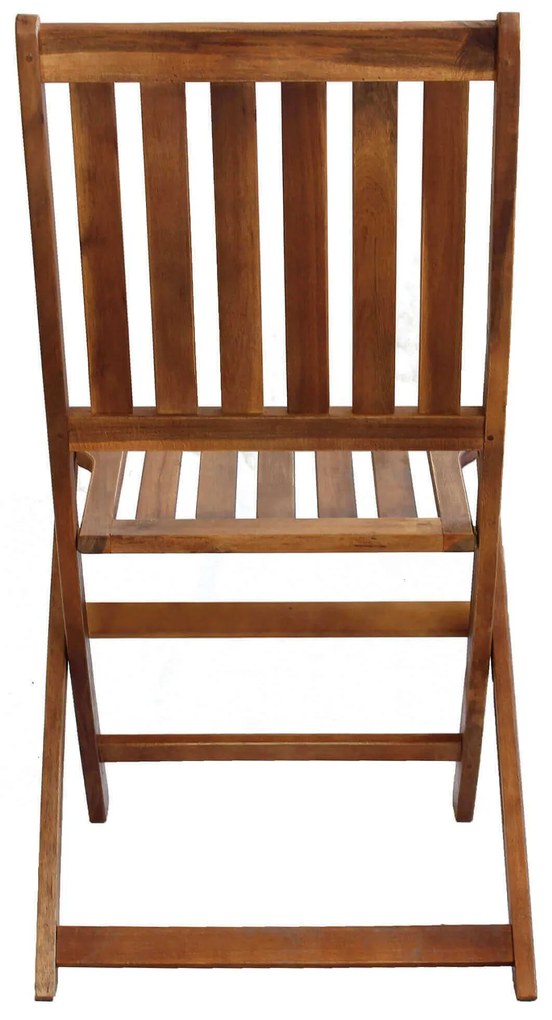 DRESDA - sedia da giardino pieghevole in legno massiccio di acacia