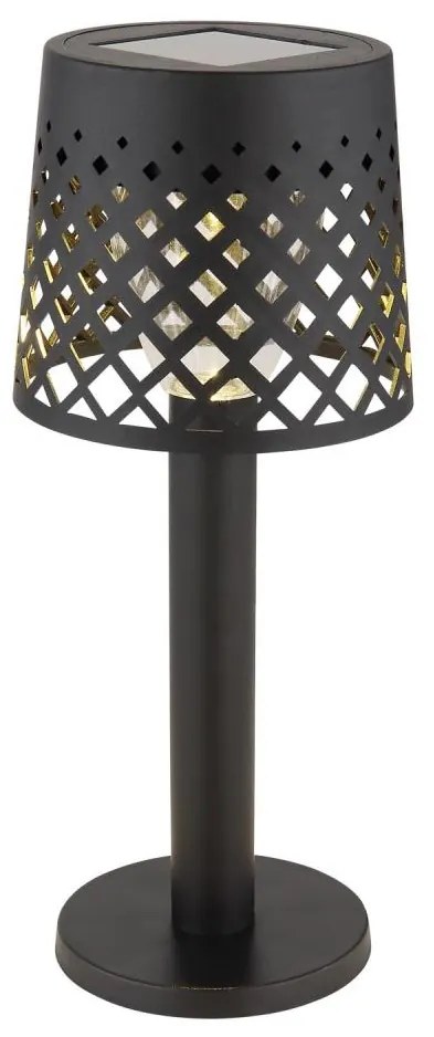 Globo 36631 - Lampada LED solare SOLAR LED/0,06W/3,2V 3000K IP44 nero