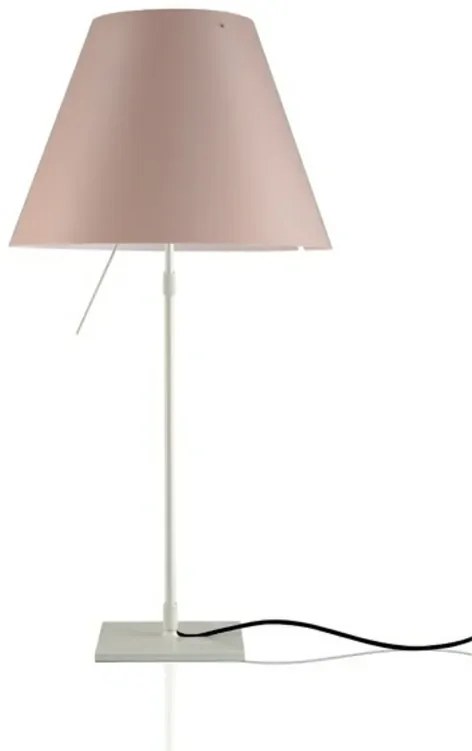 Costanza Lampada da Tavolo con Dimmer Alu/Light Skin - Luceplan