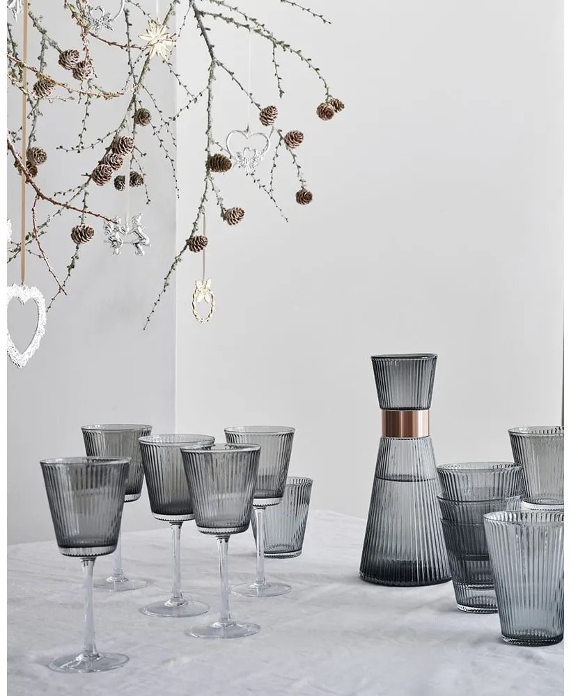 Decanter in vetro grigio da 1 l Grand Cru Nouveau - Rosendahl