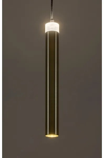 Rabalux 72238 - Lampadario LED a sospensione con filo THELMA LED/10W/230V 4000K nero/oro