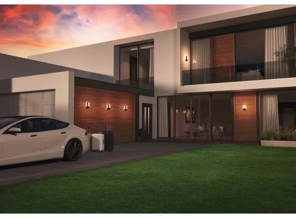 Eglo 98726 - Lampada LED da esterno con sensore RIFORANO 2xLED/5W/230V IP44