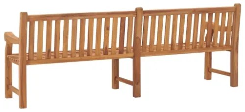 Panca da Giardino 228 cm in Legno Massello di Teak