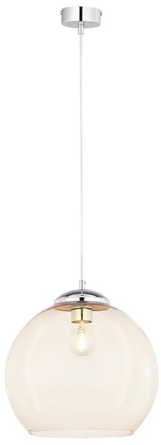 Jupiter 1829 - ASTI - Lampadario a sospensione con filo ASTI 1xE27/60W/230V argento