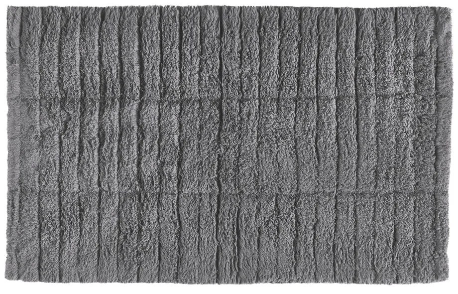 Tappetino da bagno grigio 80x50 cm Tiles - Zone