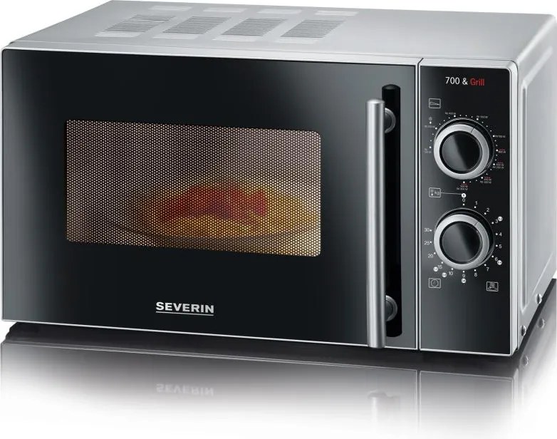 Severin MW 7771 - Forno a microonde con grill 700 W/230 V 20 l nero