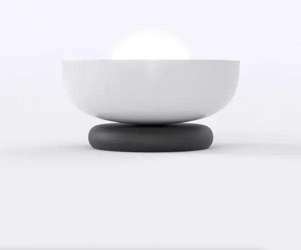 Lampada da tavolo OZZY 1xG9/8W/230V grigia