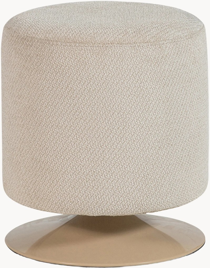 Pouf girevole in bouclé Islen