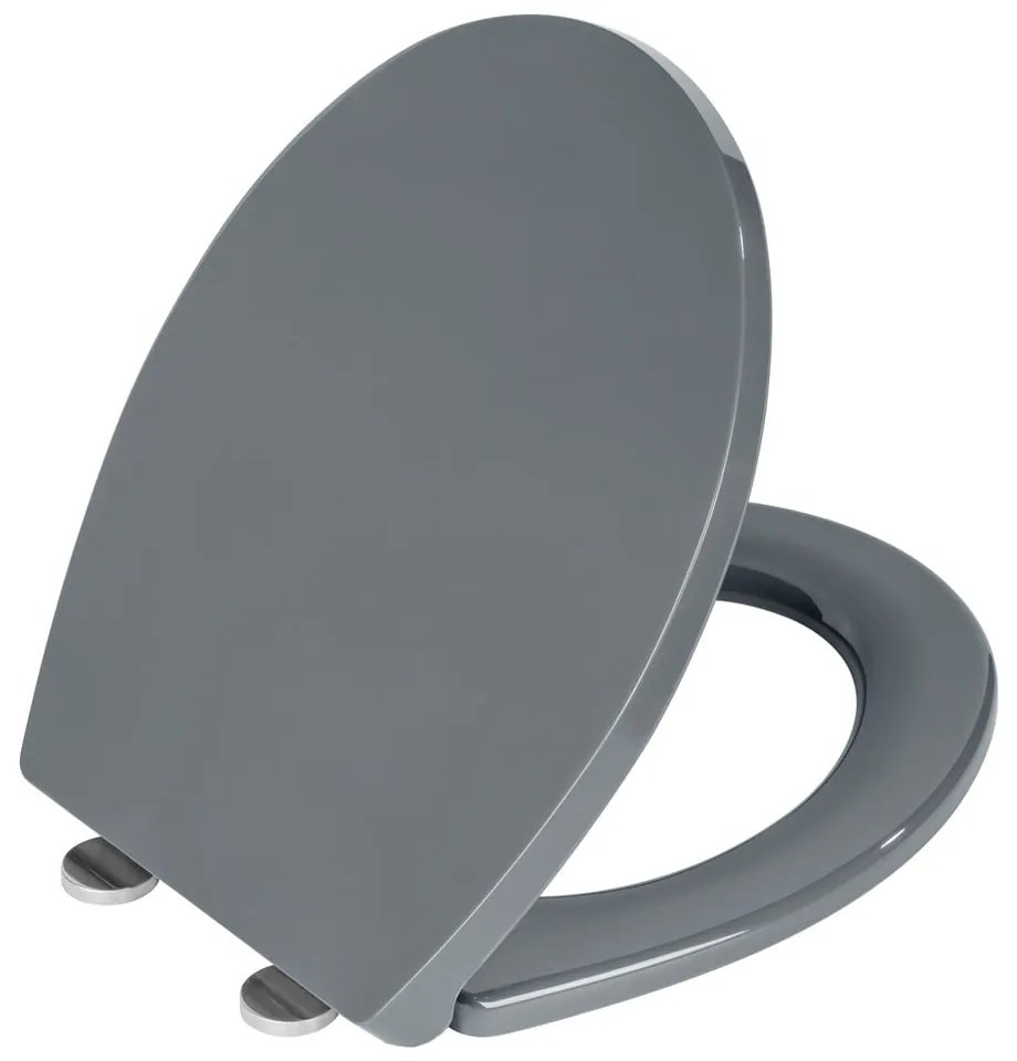 Sedile WC con chiusura Easy-Close (automatica) 37 x 44,5 cm Ostuni – Wenko