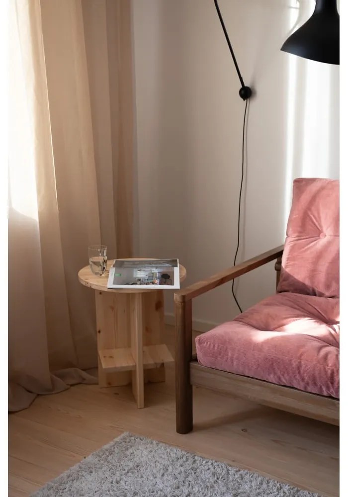 Divano letto giallo 205 cm Knob - Karup Design