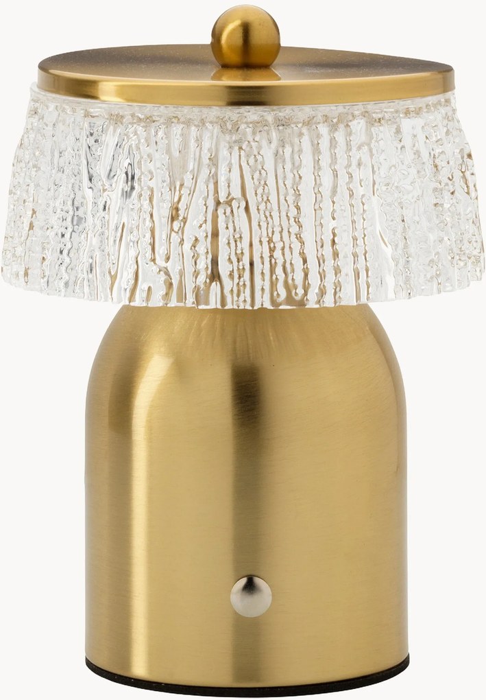 Lampada da tavolo portatile a LED Disco Muffin, dimmerabile