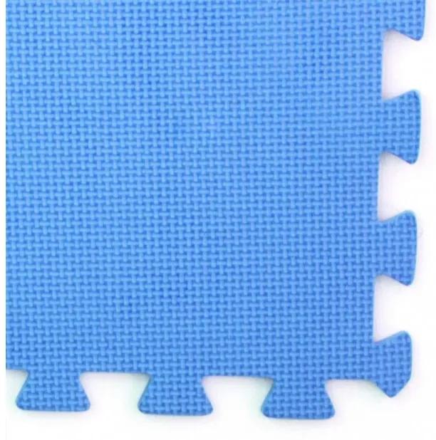 6PZ Tappeto tappetino puzzle morbido per piscina 60X60X0.8 BLU DH43871