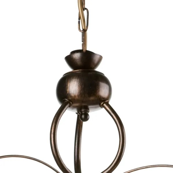 Lampadario a sospensione con catena RETRO II 3xE27/60W/230V