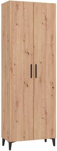 JOSIE - armadio due ante moderno minimal in legno