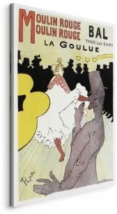 Quadro - Moulin Rouge - La Goulue Premium Print 60x90