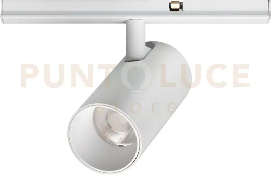 Stick spot single led cob bridgelux 10 w 36° 860 lm 3000k nero