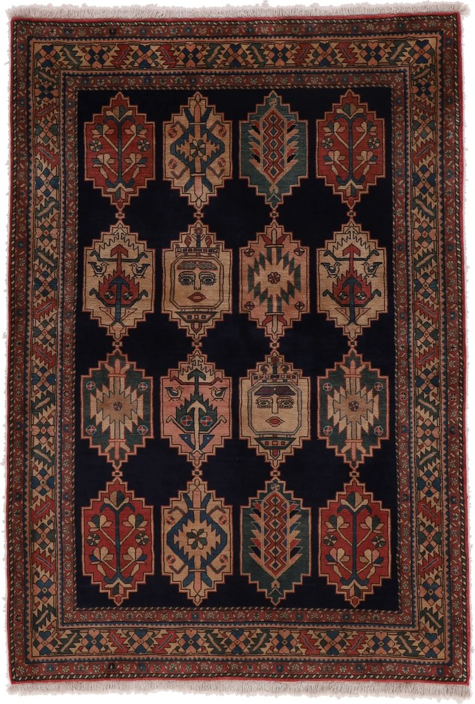 Tappeto persiano 140x210 (Iran) Annodato A Mano
