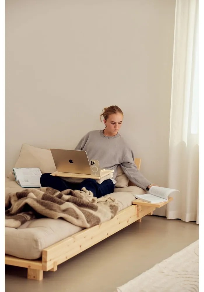 Divano beige reclinabile 204 cm Social – Karup Design