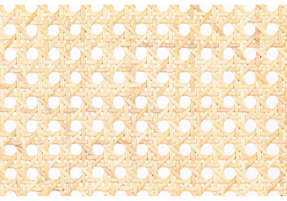 Sedia da pranzo in rattan grigio Spike - Zuiver