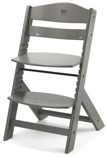 KINDERKRAFT - Sedia da pranzo per bambini ENOCK grigia