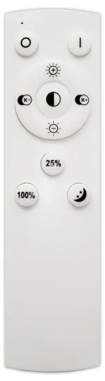 Top Light - Lampadario LED dimmerabile su cavo HALO LED/40W/230V 3000-6500K Ø 44 cm + telecomando