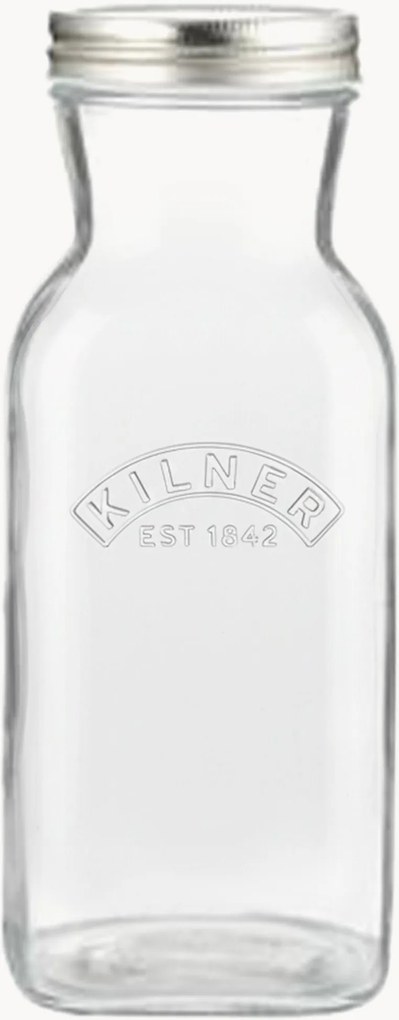 Set di 4 bottiglie in vetro Kilner