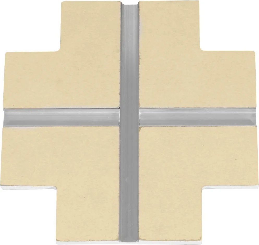 Cartongesso tipo "X" con Profilo in alluminio - Resistente all'Umidità