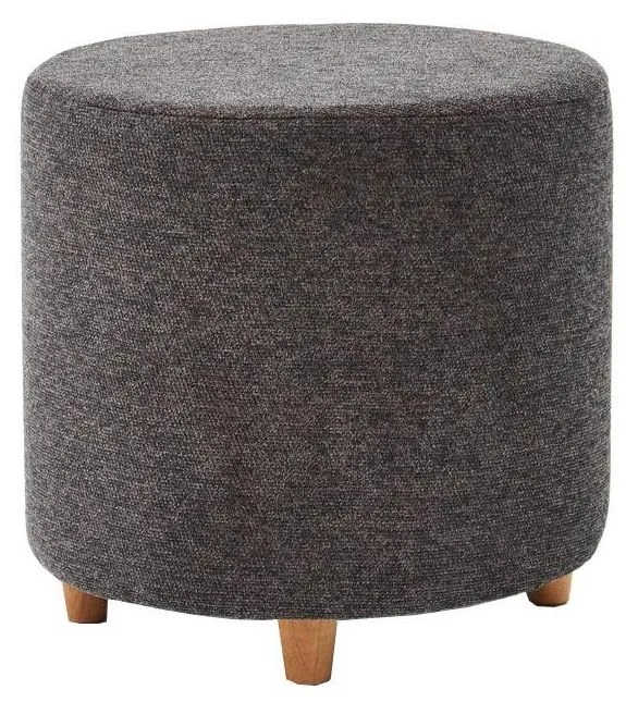 Pouf KIMA Ø 40 cm antracite