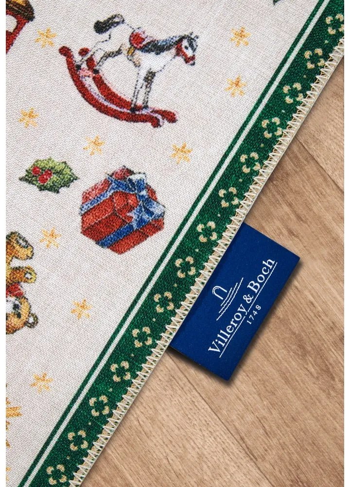 Tappeto verde con motivo natalizio 50x80 cm Green Christmas - Villeroy&amp;Boch