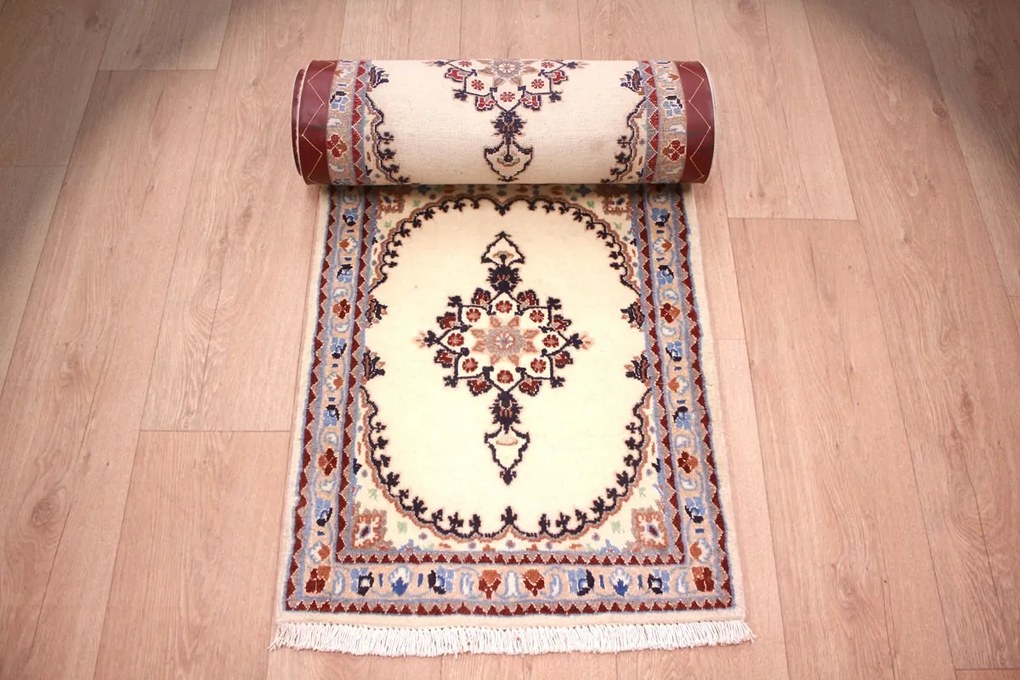 Nain Tappeto persiano 50x240 (Iran) Annodato A Mano