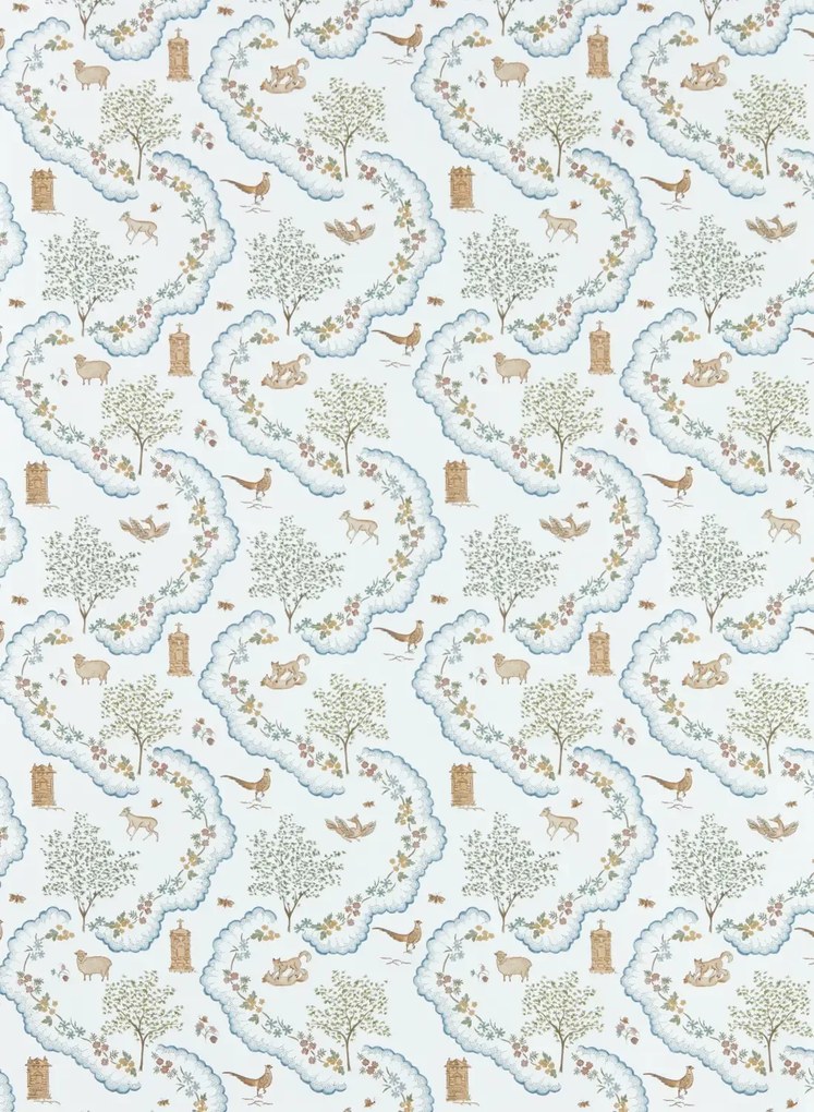 Sanderson Carta da parati Wildflower Meadow - Going Green