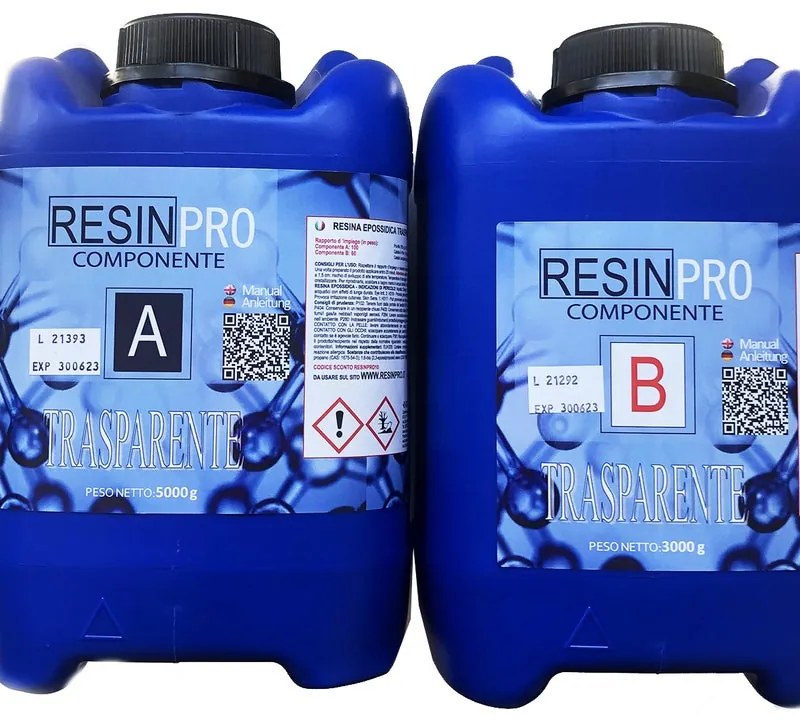 Resina epossidica Resinpro  RESIN PRO 8 L trasparente lucido