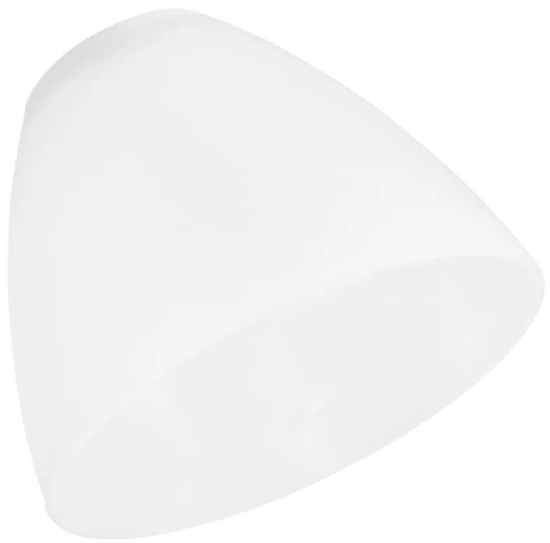 Vetro di ricambio MIRANDA E27 110x130 mm bianco