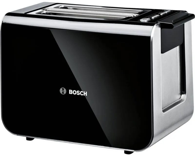 Bosch Kompakt Styline, schwarz Tostapane Nero