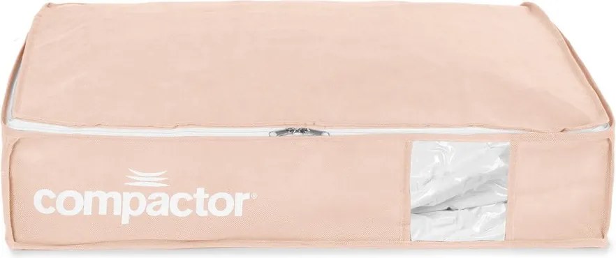 Set di organizer per sottoletto sottovuoto in plastica 3 pz 65x45x15,5 cm Pink Edition - Compactor