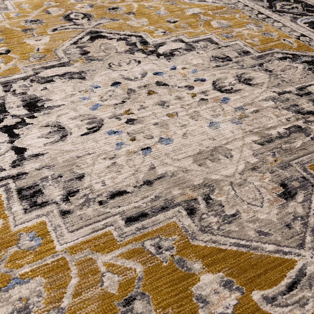 Tappeto giallo ocra 120x166 cm Sovereign - Asiatic Carpets