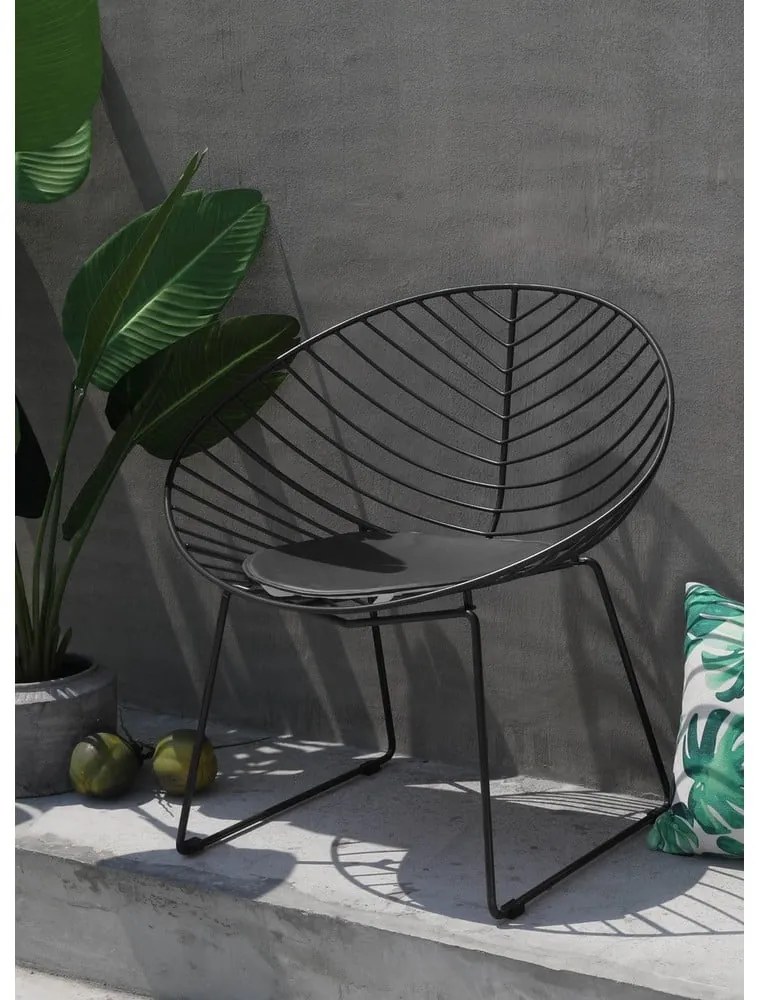 Set di 2 sedie da giardino nere Coco - Bonami Selection