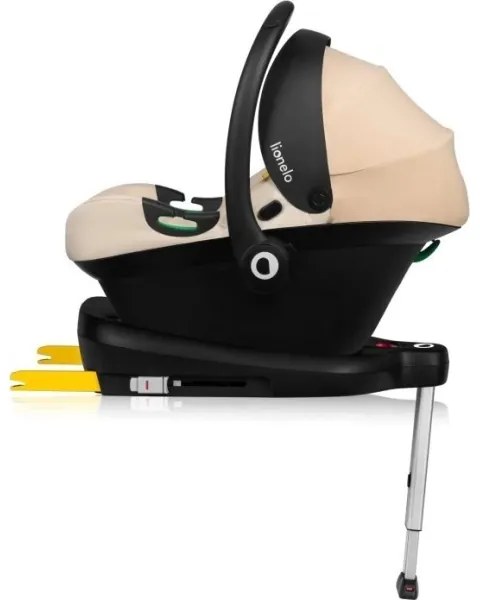 Lionelo - Seggiolino auto ASTRID i-Dimensioni 40-87 cm beige