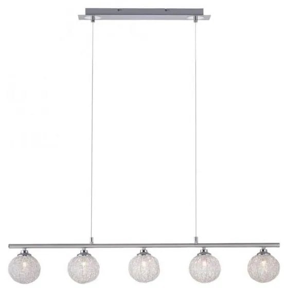 Paul Neuhaus 2790-55 - Lampadario su corda WOMBLE 5xG9/28W/230V