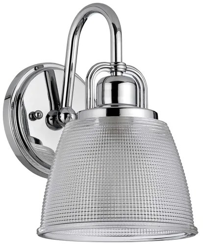 Quoizel QZ-DUBLIN1-PC - Lampada LED da bagno DUBLIN 1xG9/3W/230V IP44 cromo